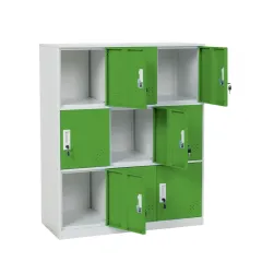 МЕТАЛЕН ШКАФ - CARMEN, CR-1298 J - БЯЛ / ЗЕЛЕН_3