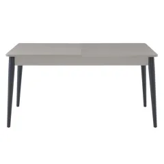 РАЗТЕГАТЕЛНА ТРАПЕЗНА МАСА - HUEVA, БЕЖОВ-СИВ GG_2