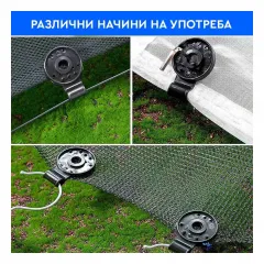 СКОБА ЗА МРЕЖА - BRADAS, 40MMx10БР / BCK4-GY10B_3
