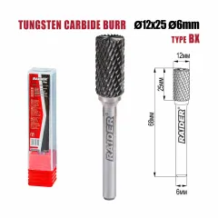 ФРЕЗЕР ЗА МЕТАЛ RAIDER - 12MM, ТИП BX / 154419_0