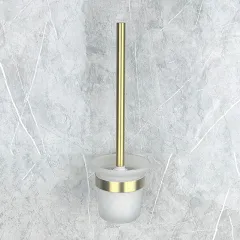 ЧЕТКА ЗА ТОАЛЕТНА ЧИНИЯ - LUSSO, BRUSH GOLD / 3694BG_2