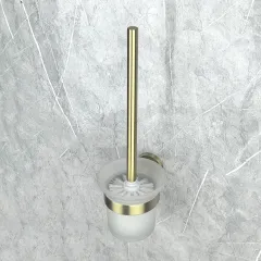 ЧЕТКА ЗА ТОАЛЕТНА ЧИНИЯ - LUSSO, BRUSH GOLD / 3694BG_3