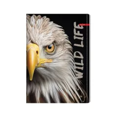 ТЕТРАДКА 60Л А4 - ILIJANUM WILD LIFE UV MK / 52698 / ШИРОКИ РЕДОВЕ_6