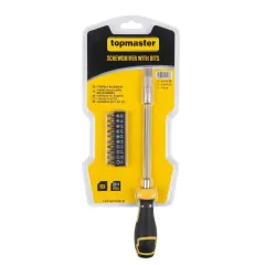 ОТВЕРТКА С НАКРАЙНИЦИ 9 ЧАСТИ - TOPMASTER, 223501_0